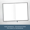 paper&you® Notebook A5+ Blank with Elastic Band [New Adventures] 156