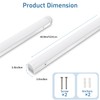 DOSILIO 4FT LED Linear Strip Light Fixtures 40/30/20W, 4 Foot