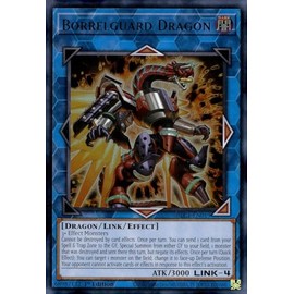YU-GI-OH! Borrelguard Dragon (Silver) - BLC1-EN019 - Ultra Rare - 1st Edition