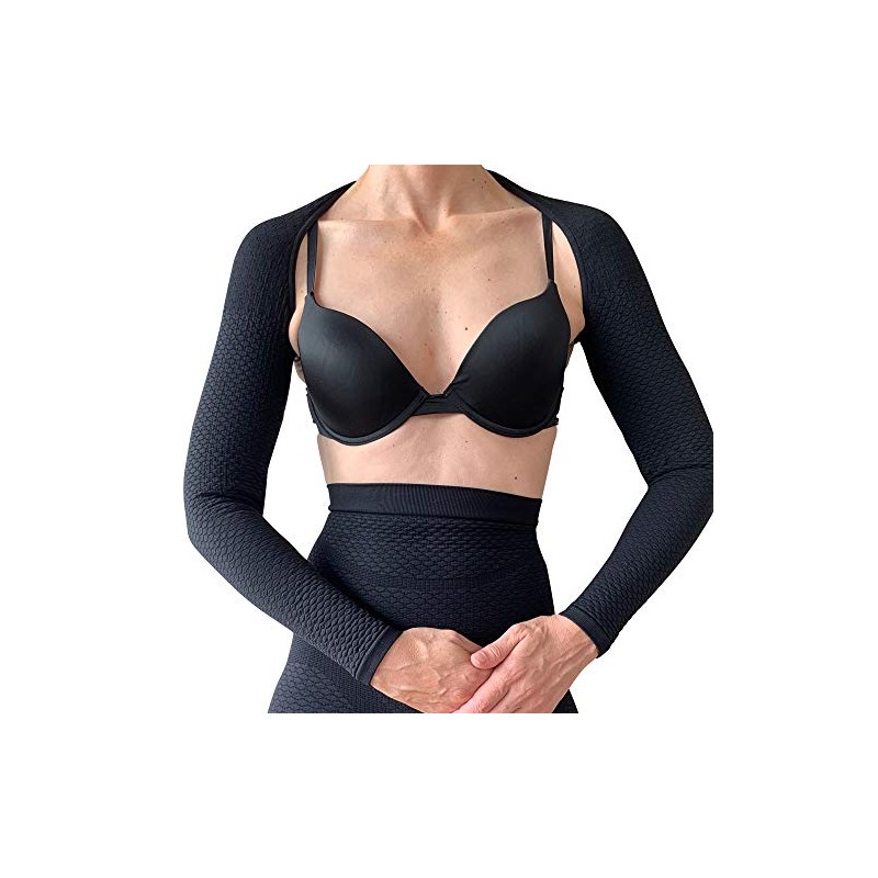 Bioflect® Compression Arm Sleeves Wrap with Bioactive Fibers and Raised