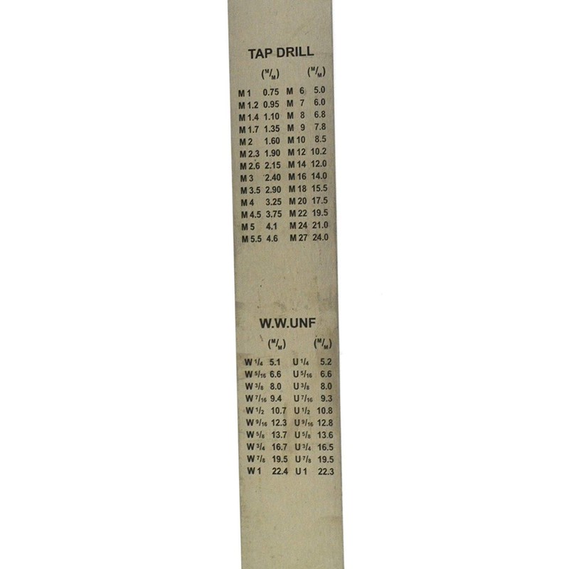 Groz 01334 40" Steel Rule