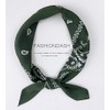 Fosys Bandana, 100% Cotton, Cashew Nut Pattern, 21.7 x 21.7