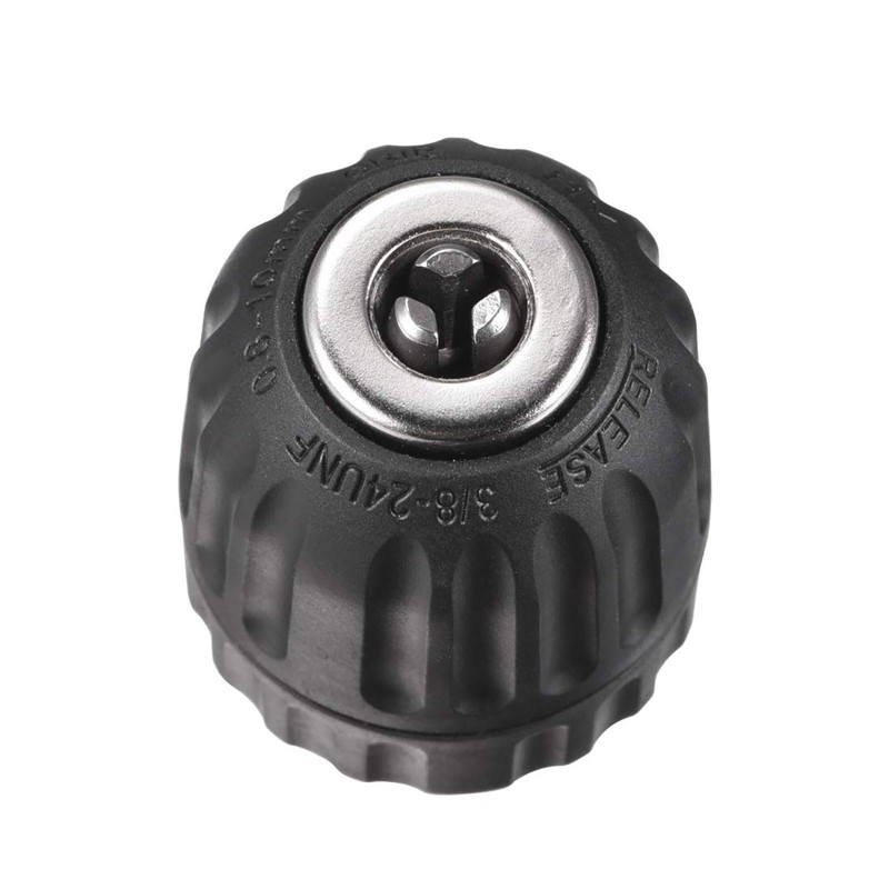 Recogwood 0.8-10mm Keyless Drill Chuck Adapter, 1/4 Inch Hex Shank