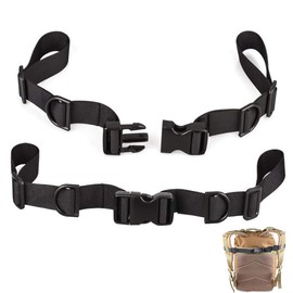 Adjustable Chest Strap Backpack, Pack of 2 Nylon Backpack Straps with Quick Release, Non-Slip Strap for School Bag, Durable Chest Strap for Jogging, Hiking, Outside Chest Strap Backpack, blue