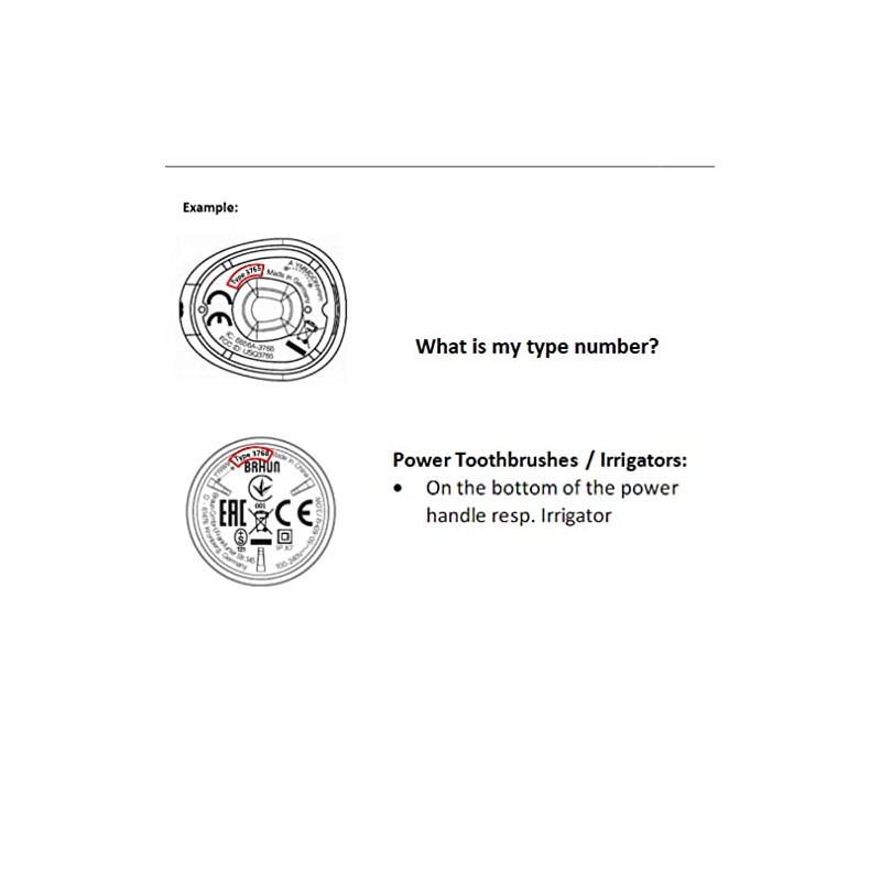 Braun Oral-B Replacement Power Handle, Genius X D706 White 6