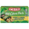 Emerald Nuts Cashews and Almonds with Dried Pineapple 100 Calorie