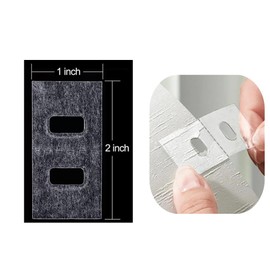 GHYJHS 30 Pcs Vertical Blinds Replacement Slats, Vertical Blind Repair Tabs Kit, Clear Apartment Blinds Replacement Fixers, Horizontal Blinds Replacement Parts Vertical Blinds for Windows