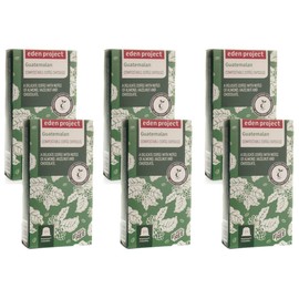 60 Plastic Free Eden Project Guatemala Home compostable Nespresso Compatible Pods (6 x 10)