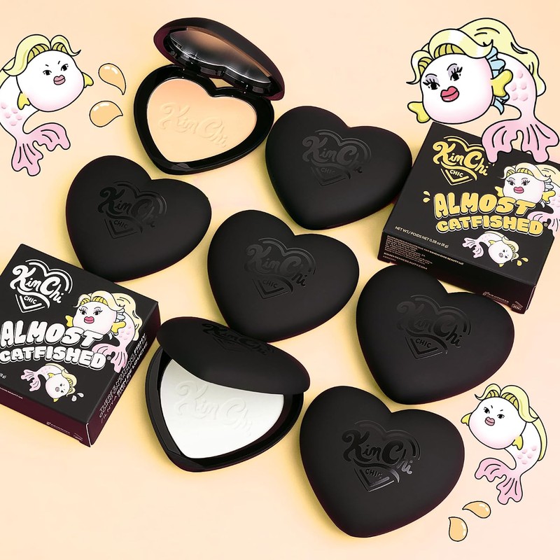 Kimchi Chic, Polvo compacto con acabado luminoso, difumina, ilumina y