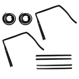 WSS00932 Rubber Door Weatherstrip Seal Kit Replacement for S10 Blazer S-15 Jimmy 1983-1994