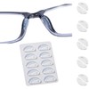 Eyeglass Nose Pads-Upgraded Soft Silicone Adhesive Glasses Nose Pad, Anti-Slip
