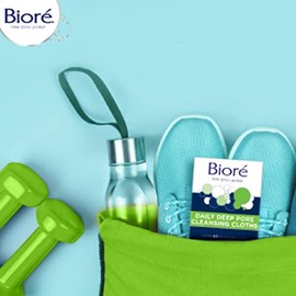 Biore Daily Deep Pore Cleansing Cloth, 60 Count