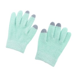 Baluue 1 Pair Touch Screen Moisturizing Spa Gloves Gel Gloves for Dry Skin Care