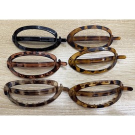 6 PCS Flat Claw Clip for Women