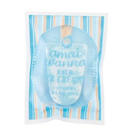 Amaiwana SP Bath Ice Cream Me, Blue Sky Citrus, 2.1 oz (60 g) (Soft Bath Product, With Message, Gift)