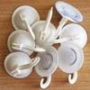 FZGUSYAF Powerful Suction Hooks Vacuum Sucker Hangers Removable Reusable Without