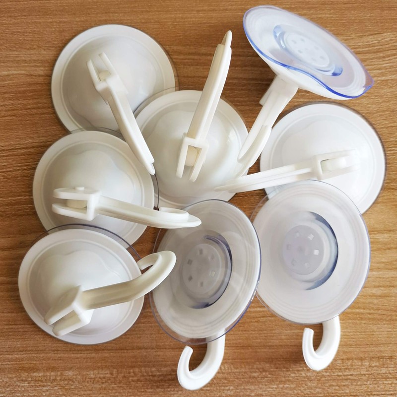 FZGUSYAF Powerful Suction Hooks Vacuum Sucker Hangers Removable Reusable Without
