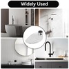 2Pcs Stainless Steel Shower Rod Soap Dish, Shower Rail Slide