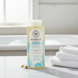 Honest Company ® Burbujas De Baño 355ml + Aceite Corporal Purely Sensitive