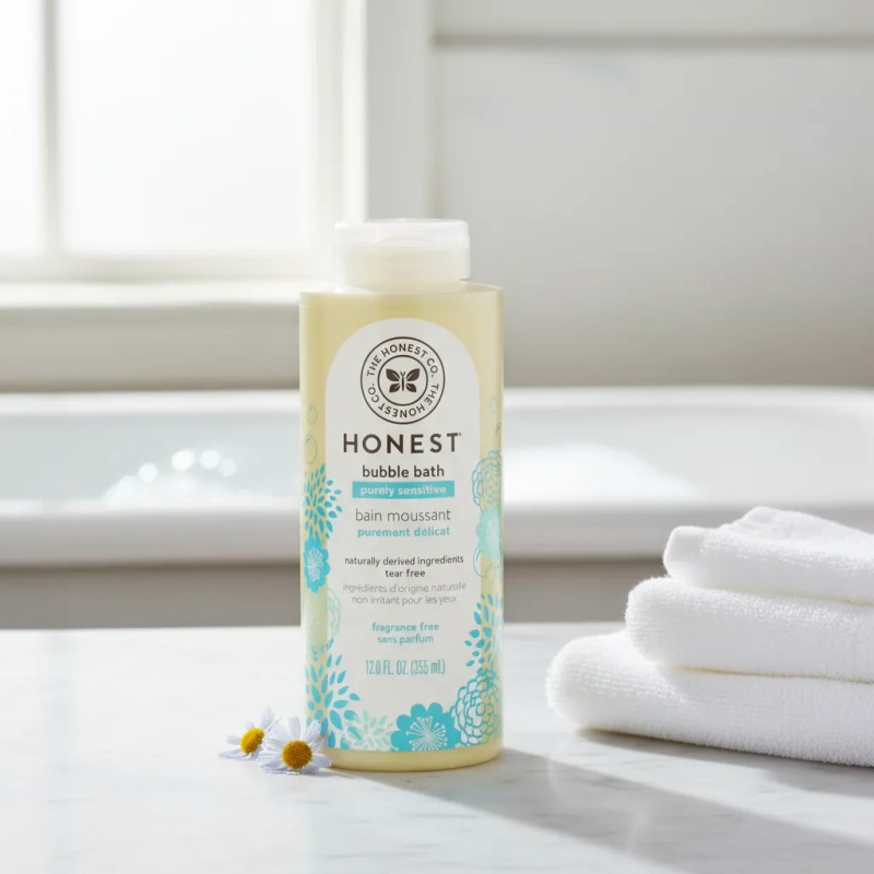 Honest Company ® Burbujas De Baño 355ml + Aceite Corporal