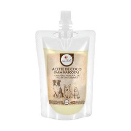 Aceite de Coco Ga Tlali - Cuidado de Pelaje - Hidratación de Piel Seca - Prensado en Frío - 100% Natural - Sin Aditivos - 150ml - Hecho en México
