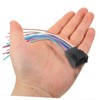 TEHAUX 1 Set Car Stereo Wiring Harness Adapter Connector for