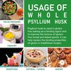 Jiva Organics Whole Psyllium Husk (Isabgol) 1.75 LB (28 Oz)