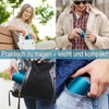 Eyglajdd Lightweight Aluminium Glasses Case for Men and Women, blue