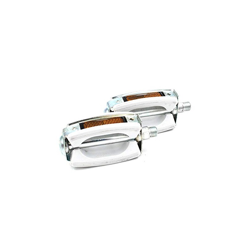 1 Pair of Bicycle Pedals Union 689 Classic White Grandma