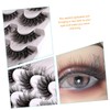 Ipetboom 3 Boxes Fashionable Women's False Eyelashes Natural Look Lashes