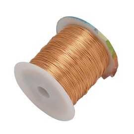 1640 Feet Copper Jewelry Wire 32 Gauge Craft Wire Tarnish Resistant Coil Jewelry Floral Making Metal Beading Wire for DIY Jewelry Making Supplies and Crafting