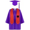 Pan African Flag Graduation Stole Satin Sash Scarf for Study