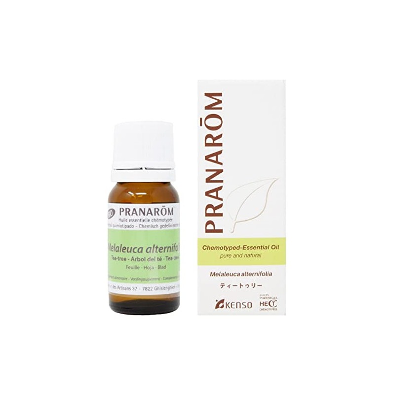Pranalom Essential Oil Tea Tree 0.3 fl oz (10 ml)