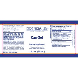 Pure Herbs: Can-Sol - 1 oz.
