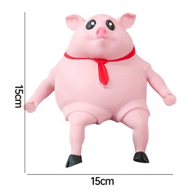 Stress Pig,Zuzer Anti Stress Pig Stress Toy Antistress Squeeze Toy for Children Adult
