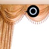 100 Pieces Roman Blind Curtain Rings, O Rings Plastic Rings