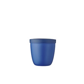 Mepal Snackpot Ellipse, Practical Container for Storing and Transporting Food, Freezer and Dishwasher Safe, 500 ml, Vivid Blue