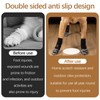 2 Pairs Double-Sided Non-Slip Dog Socks, Soft Adjustable Paw Protection