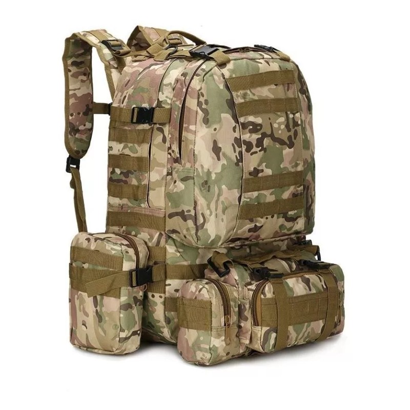 Yuqing Mochila Grande Táctica 4 En 1 Impermeable Para Campamento