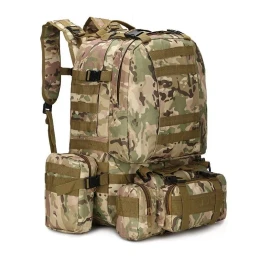 Yuqing Mochila Grande Táctica 4 En 1 Impermeable Para Campamento