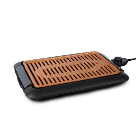 Complete Cuisine CC-SG2200 Smokeless Grill, Indoor Electric Grill, Aluminum Grill Plate