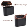Accmor Car Trash Can with Lid, Mini Auto Trash Bin
