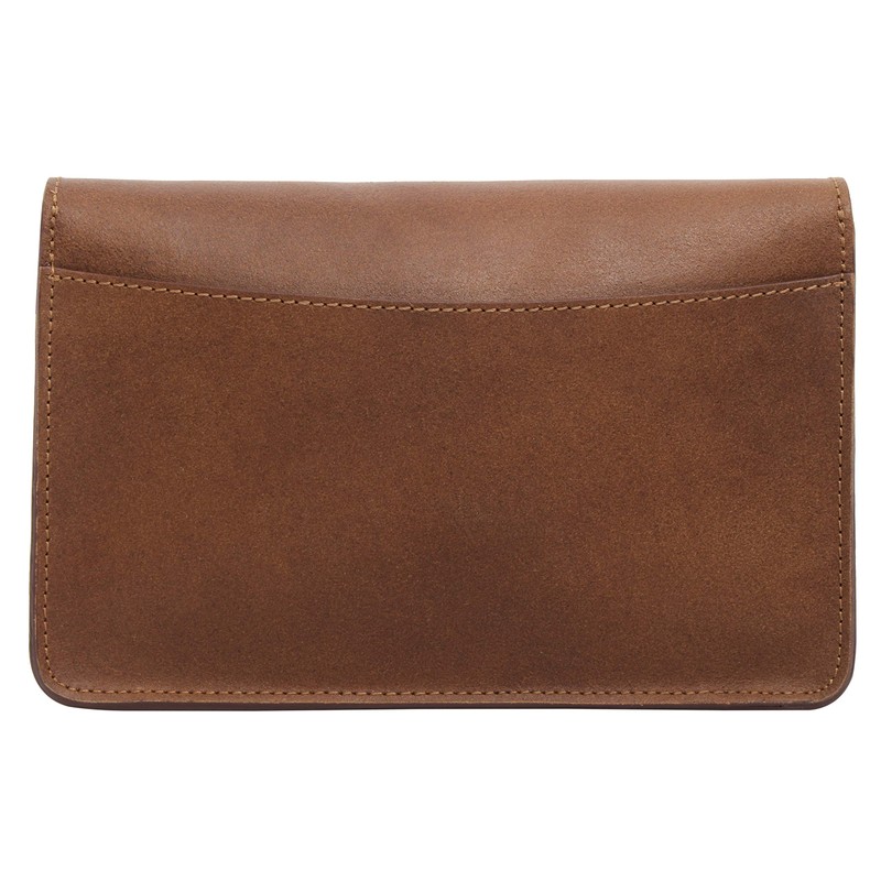 Gusti Handtasche Leder - Zoey Damen Handtasche Umhängetasche Ledertasche Braun