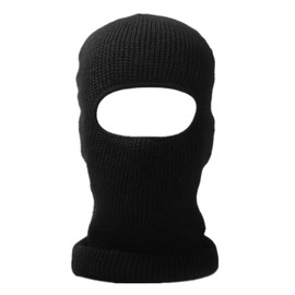 Voarge Ski Face Mask, Black Ski mask for Men and Women, Winter Warm Full Face Windproof Face Mask, Multifunctional Headwear for Ski Motorcycle Cycling Breathable Lightweight for Summer Winter