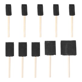 Pack of 10 Sponge Brushes Painting Sponge Set Children's Painting Sponges Acrylic Sponge Brush Model Making
