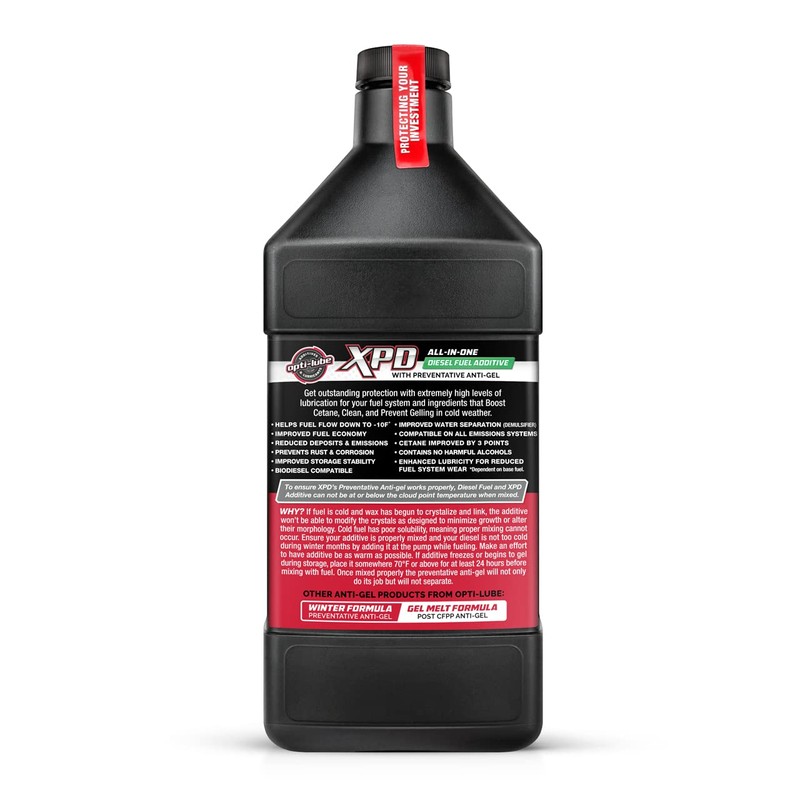 Opti-Lube XPD All-Season Diesel Fuel Additive - Quarts (2 Quarts