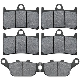 Brake Pads for Yamaha FZ1 FZ6 FZ8 YZF R1 R6 R6S R7 MT07 MT-07 A MT09 MT-09 A FZ07 FZ09 XSR900 XSR700, Front and Rear