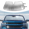 Voodonala for Chevy Silverado 2014-2018 Windshield Sunshade Truck Window Sun