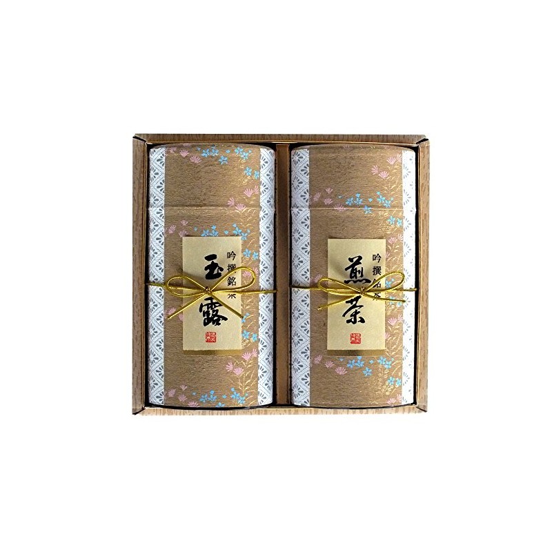 Tea Gift Souvenir Present Sencha Gyokuro YaMETea Set of 2