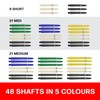 Harrows 210pc Darts Accessories Set - Amazing Bundle Includes Dart